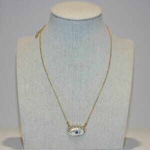 Kate Spade New York Gold-Tone Mixed Stone Evil Eye  (NWT)